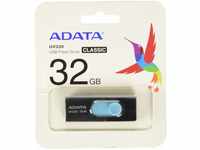 ADATA 32GB UV220 USB 3.0. Black/Blue DashDrive - USB Flash Drives,...