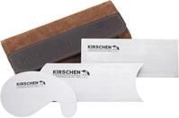 KIRSCHEN Werkzeuge 3823000 | 3-teiliger Ziehklingensatz : rechteckig + hohl & rund +