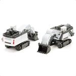 Siku 1798, Liebherr R9800 Mining-Bagger, 1:87, Metall/Kunststoff, Wei&szlig;,