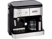 De'Longhi Kombikaffeemaschine BCO 421.S – Kaffeemaschine mit Espresso-Siebträger