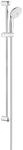 Grohe Tempesta 100, Brausen und Duschsysteme - Brausestangenset, 3 Strahlarten,