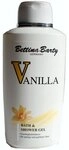 Bettina Barty Vanilla Bath & Shower Gel &ndash; Duschgel mit Vanilleduft &ndash; Sanfte
