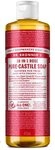 Dr. Bronner's 18-in-1 Rose Pure Castole Fl&uuml;ssigseife, hergestellt mit...