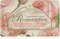 Nesti Dante Seife Romantica Florentine (Duft Rose und Pfingstrose, feste Seife,