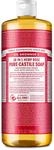 Dr. Bronner's 18 in 1 Hemp Rose Pure-Castile Soap, 32 fl oz/946 ml