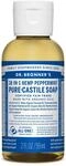 Dr Bronner'S J&aacute;bon L&iacute;quido Menta 60 Ml
