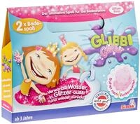 Simba 105954684 - Glibbi Glitter Pink, 2 Badepackungen, Verwandelt Wasser in Dicke,