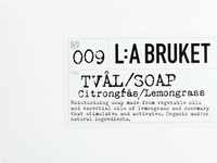 L:a Bruket No.9 Bar Soap ,Lemongrass, 1er Pack (1 x 120 g)