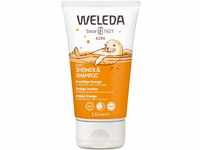 WELEDA Bio Kids 2in1 Shower & Shampoo Fruchtige Orange, Naturkosmetik Duschgel und