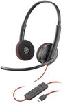 Plantronics 209749-101 Blackwire UC-Kopfh&ouml;rer C3220 USB-C