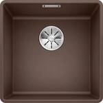 BLANCO SUBLINE 400-F | Granitsp&uuml;le aus SILGRANIT cafe | Einbauart: Fl&auml;chenb&uuml;ndig 