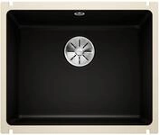 BLANCO SUBLINE 500-U | Keramik schwarz | Einbauart: Unterbau | f&uuml;r 60 cm breite