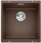 BLANCO SUBLINE 400-U | Granitsp&uuml;le aus SILGRANIT cafe | Einbauart: Unterbau | f&uuml;r