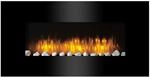 Classic Fire Vancouver Elektrokamin mit Heizung - Elektroheizung 105,5 x 48 x...