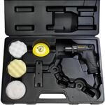 Rodcraft RC7682K Werkzeug-Set: Druckluft Exzenterschleifer RC7682, Drehzahl 15000