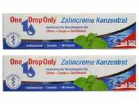 2x One Drop Only Zahncreme Konzentrat 25ml Antibakteriell Zahnpasta, Toothpaste