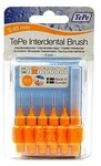 TePe Blisterverpackung Interdentalb&uuml;rsten orange 0,45 mm, 1 Packung, 6 St&uuml;ck