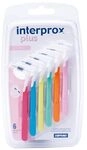 INTERPROX Plus Mix Interdentalb&uuml;rsten &ndash; Fasern aus Tynex, mehrfarbig, 6...
