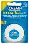 Oral-B Essentialfloss Ungewachst 50m (Zahnseide), 4er Pack (4 X 1 St&uuml;ck)