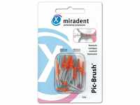 Miradent PIC-Brush Ersatzbürsten konisch orange, 12 Stück