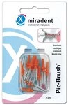 Miradent PIC-Brush Ersatzb&uuml;rsten konisch orange, 12 St&uuml;ck