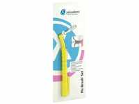 miradent Pic-Brush® Set Interdentalbürsten-Halter gelb inkl. 1 Bürste |...