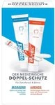 aronal und elmex Zahnpasta Doppelschutz, 2 x 12 ml Zahncreme f&uuml;r Zahnfleisch und