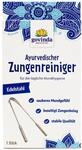 Govinda Ayurvedischer Zungenreiniger aus Edelstahl | Zungenb&uuml;rste/Zungenschaber f&uuml;r
