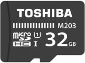 Toshiba M203 Speicherkarte microSDHC 32GB schwarz