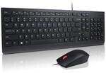 Lenovo Keyboard Mouse Included Universal USB QWERTY US, 4X30L79883