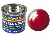 Revell 32131 Emaille-Farbe Feuer-Rot (glaenzend) 31 Dose 14ml