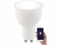 Luminea Home Control WLAN-LED-Lampe, Amazon Alexa & Google Assistant kompatibel,