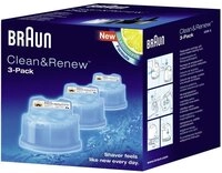 Braun Clean & Renew Cartridge 3-Pack