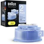 Braun Reinigungskartusche (2er-Pack) CCR2