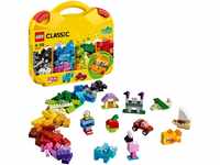 LEGO Classic Bausteine Starterkoffer – Farben Sortieren mit Aufbewahrungsbox,