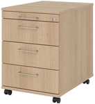 Rollcontainer 42,8 x 59 cm Eiche
