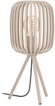 EGLO Retrofit Tischlampe ROMAZZINA 43,5 cm sandfarbig