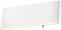 GLOBO LED Wandleuchte SIEGFRIED 22 cm wei&szlig;