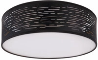 GLOBO LED Deckenlampe TUNNO 38 cm schwarz