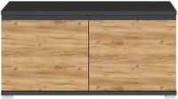 Schuhbank ALMADA 96 x 52 cm anthrazit /Navara Eiche NB