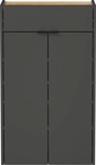 Mehrzweckschrank DAVID 56 x 97 cm grau/braun