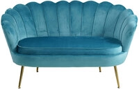 Sofa 2-Sitzer blau