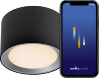 Nordlux LED Aufbaustrahler LANDON SMART 8,2 cm schwarz