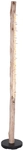 GLOBO LED Stehlampe FELICITAS 151 cm schwarz /Holz