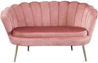 Sofa 2-Sitzer rose