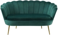 Sofa 2-Sitzer gr&uuml;n