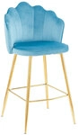 CASAVANTI Barhocker 2er Set blau