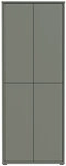 Schuhschrank ARDON 75 x 35 x 192 cm salbeigr&uuml;n