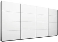 Kleiderschrank PANORAMA 361 x 62 cm NB wei&szlig;