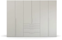 Kleiderschrank PURISMA Seidengrau